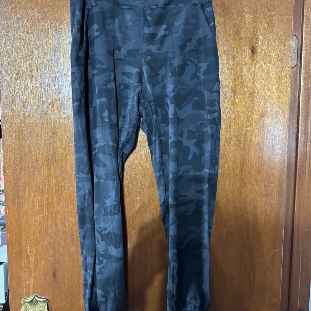 lululemon athletica Black Camouflage Leggings